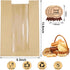 Lmoszuak 100 Pack (13.7x8.26x3.54in). 125pcs Packaging thicker Large Paper Bread Loaf Bags, for Homemade Bread