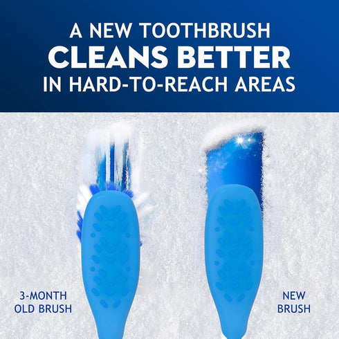 ZGYXQXJT Teeth6pack Adult Hard bristled Manual Toothbrush with Excellent Cleaning Effect, Equipped with Tongue Coating