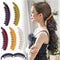 RC ROCHE ORNAMENT 6 Pcs Women's Premium Hair Plastic Banana Classic Clincher, Medium Classic Multicolor