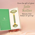 Beauty by Earth Jade Roller for Face, Skin Care Tools with Small Eye Roller for Reducing Puffy Eyes