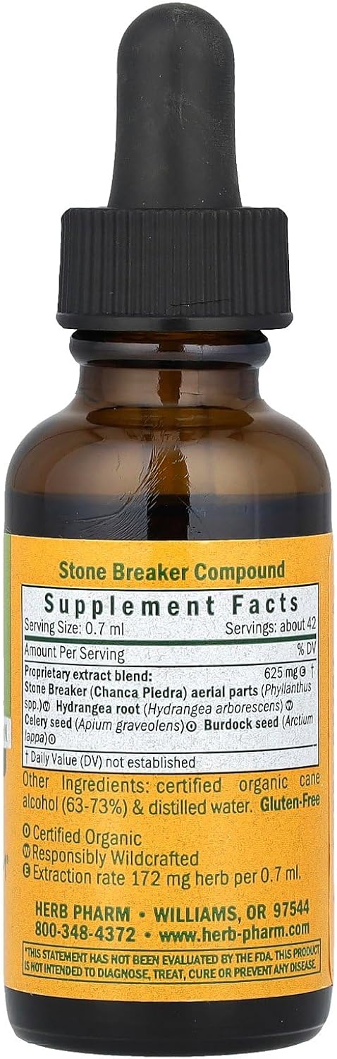 Herb Pharm Stone Breaker, 1 fl oz (30 ml)