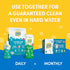 Lemi Shine Dish Detergent Booster, Multi-Use Hard Water Stain Remover, Citric Acid Cleaner (10 oz, 8 pack)