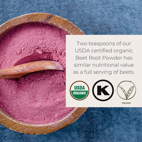 Starwest Botanicals Organic Beet Root Powder, 1 Pound, USDA Organic Certified