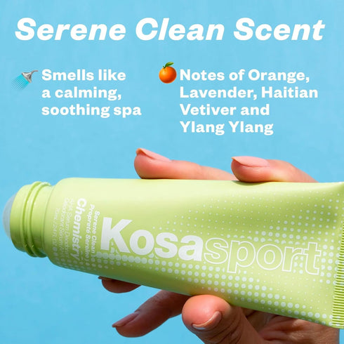 Kosas Chemistry Deodorant, Aluminium and Baking Soda Free, BO-Fighting AHA Serum for Skin Nourishment