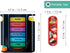 WHZHAOCAI (7-Day) 4 Drawer Pill Case, Weekly Medicine Planner, Vitamin Organizer, Times a Day,Travel Medicine Pill