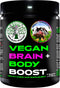 Vegan Brain & Body Boost, Plant-Based Lifestyle Supplement, Anti-Aging, Physical Fitness, Vegan Amino Acids - Creatine,