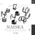 NAISKA 24PCS Black Hair Jewelry for Braids with Crystal Rhinestone Loc Dreadlock Accessories Metal Braid Clips Non-Piercing Ear Cuffs Clip Locs Jewelry for Women Men Hair Accessories Braid Jewelry (Black)