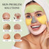 4 Pcs Clay Facial Mask Set - 240g Turmeric, Vitamin C, Green Tea, Dead Sea Mud, and Rose Clay for Deep Cleansing &