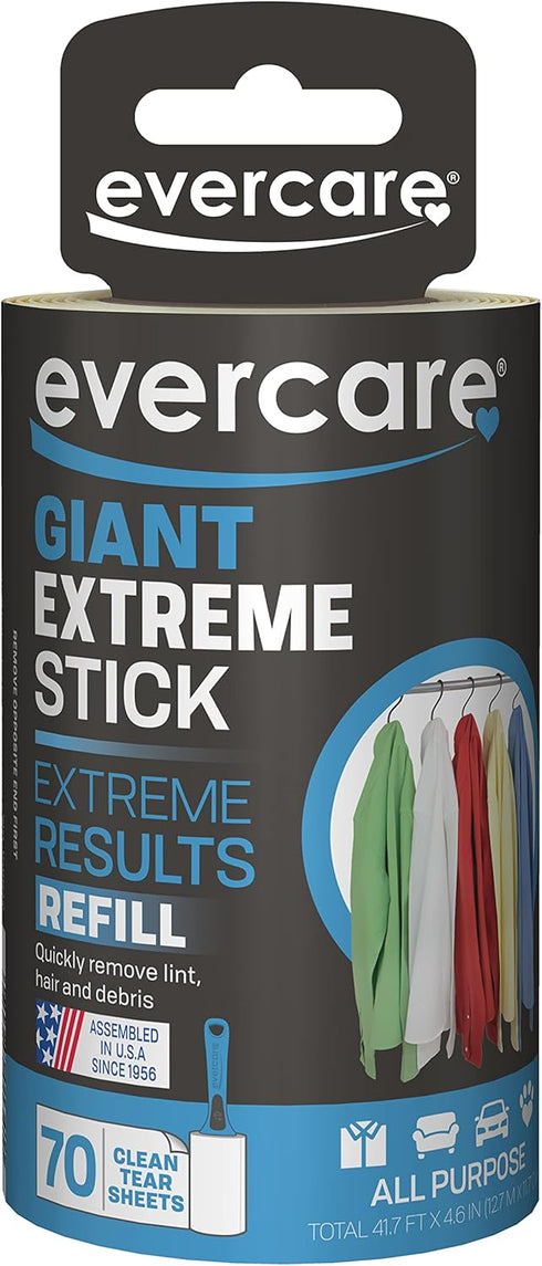 Giant 70 Layer Lint Roller Refill by Evercare