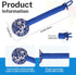 Hammer, Hammer, 26cm-Blue lefeke Manual Massage Mugwort Massage Handheld Body Percussion Tool for Back Neck Shoulder