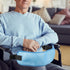 Breathable Adjustable Wheelchair Strap with Double Buckle, Elastic Bed Rail Belt for Seniors, Anti-Fall Safety Support