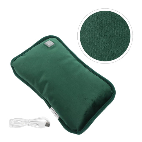 LALAFINA Hot Water Bag with Soft Cover- Rechargeable Heating Pad Hot Water Bottle for, Cramps, Hot Compress Bag Hand