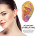 ROSENICE 600 Counts Acupuncture Vaccaria Ear Seeds, Disposable Ear Press Seeds Acupressure Kit