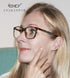 Eyekepper 5 Pack Reading Glasses for Women - Large Frame Readers Men +2.25