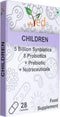 Ved Children Complex Probiotics and Prebiotics - 5 Billion CFU, 28 Capsules for Children with Lactobacillus Helveticus