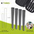 OZCHIN Smell Proof Bag with 4 Tubes, Odor Proof Carbon Lined Pipe Pouch, King Size Medicine Locking Storage Container