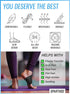 Sparthos Arch Support Sleeve - Plantar Fasciitis Brace for Foot Pain Relief, Night Splint for Men and Women (Black-S)