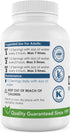 UTI Slip D-Mannose Non-GMO Organic Source Veggie Capsules, 90 Count (500 Mg)
