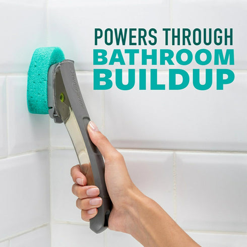 Scotch-Brite Wand for Tub & Shower, Ideal for Bathroom Buildup, Soap Scum Remover, 1 Cleaner Wand