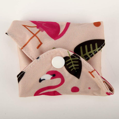 Sigzagor 5 1 XS Panty Liners Wet Bag Cloth Menstrual Pads Reusable Washable (Butterflies, XS Panty Liners)