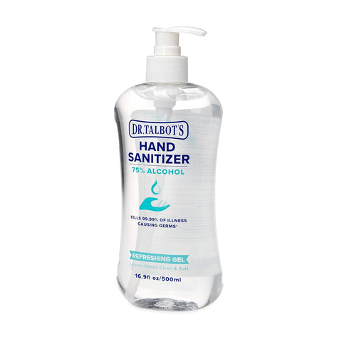 Talbot's 16.9 Oz Dr. Refreshing Gel Hand Sanitizer With Easy Pump, Fragrance Free, Fl