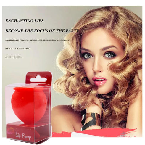 Lip Plumper Device, Soft Material Lip Filler Beauty Pump Tool for Natural Pout Enhancement