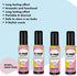 Pre Poop Spray, 4 Pack Flower Citrus, Natural Pre Poo Toilet Spray for Bathrooms, 2oz Travel Size.
