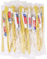 Disposable Toothbrushes with Toothpaste,100 Pack Yellow Hollow Individually Wrapped Disposable Travel Toothbrushes