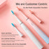 Oday N9000 Sonic Electric Toothbrush, 90% End-Rounding, 10 YR Warranty, 2,000 mAh Battery, IPX7 Waterproof, 5 Modes