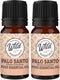 Wild Essentials Palo Santo Essential Oil, 2 Pack of 10ml, 100% Pure, Cleansing and Relaxing Oil, Made in USA