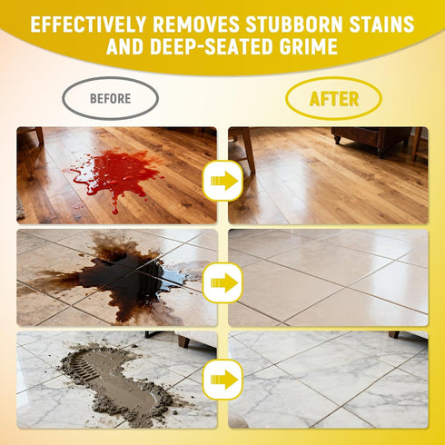 QKLYXEN 82 OZ Floor Cleaning Solution Compatible with Tineco FL Lemon Floor Cleaner Long-Lasting, Zesty Scent For All