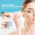 Rechargeable 2 in 1 Eyebrow and Facial Hair Remover for Women with Built-in LED Light for Painless Hair Removal