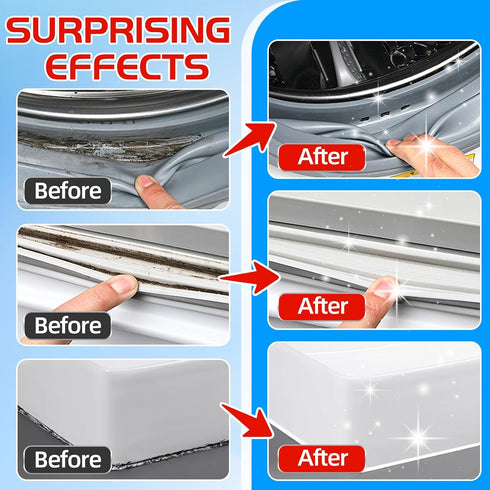 Mold Stain Cleaning Gel, Household Washing Machine Cleaner for Washing Machine Seal, Refrigerator Strips, Grout Cleaner