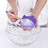 Silicon Makeup Brush Cleaner Mat with Drying Manual, Cosmetic Brush Cleaning Pad (Purple)