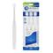 Brilliant Oral Care Adult Toothbrush, Soft Bristles, Round Head, All-Around Clean for Teeth and Gums, Clear, 3 Pack