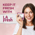 Pack 50 LA Fresh Feminine Wipes with Aloe Vera, Chamomile Extract, Cucumber, and Vitamin E - of ct Wipes for Women