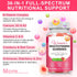 Vceeoy Gummies B6, B12, E,100% Sugar,60 Gummies Multivitamin for Women, Womens Multivitamin with Minerals, Biotin +