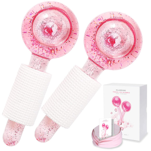 slashome Ice Globes for Facials, Globes, Face Massager, Tools, Facial Cooling Neck