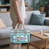 LUXJA Double-Layer Medicine Bag with Transparent Compartment, Pill Bottle Organizer with Detachable Divider (Suitable