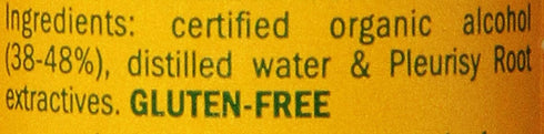 Herb Pharm Certified Organic Pleurisy Root Liquid Extract for Respiratory System Support - 1 Fl Oz