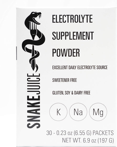Keto Diet Electrolyte Powder, Unflavored Fasting-Focused Supplement Beverage Mix, 30 Easy-Open Packets