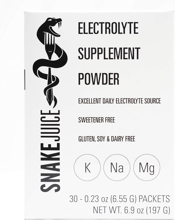 Keto Diet Electrolyte Powder, Unflavored Fasting-Focused Supplement Beverage Mix, 30 Easy-Open Packets