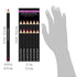 SHANY Dreamy Dozen Matte Lip Liner Set, Vegan Long-Lasting Professional Velvet Pencils, Pack of 12