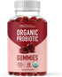SMNutrition Organic Probiotics Gummies, 5 Billion CFU, 60 Ct for Digestive Health & Immune Support