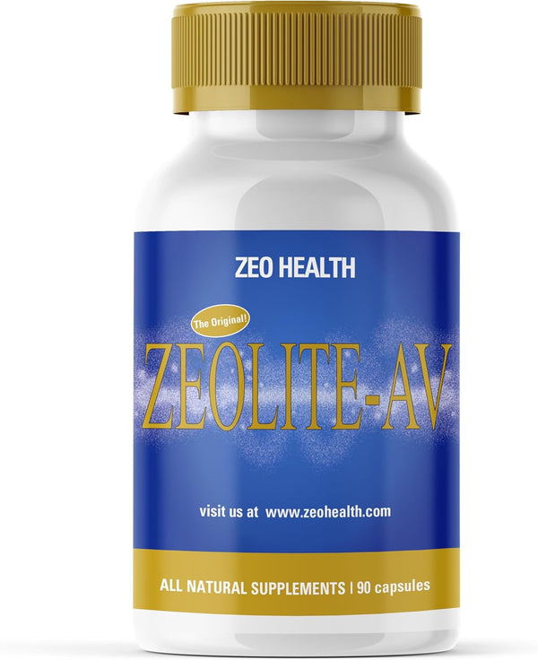 ZEOLITE–AV Capsules, Immune System Booster with Humic Acid, Restore Trace Minerals, 90 Count