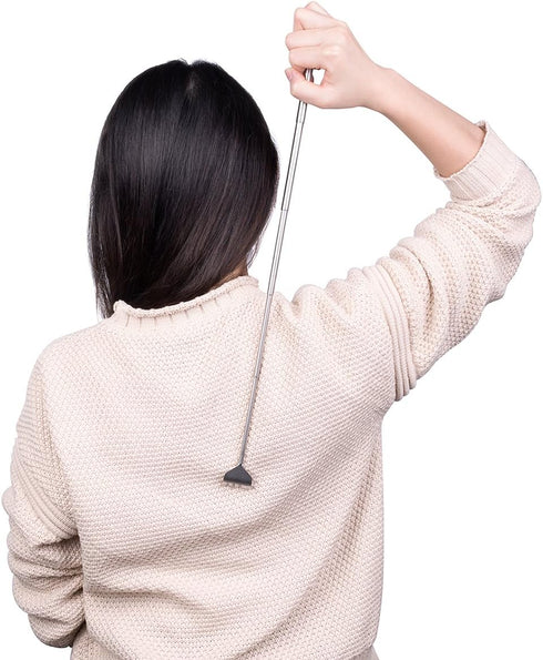 Claw Back Scratcher Extendable - Metal Portable Telescopic Backscratchers 8 Pack for Men and Women