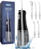 Onlyone Water Dental Flosser Pick for Teeth, 300ML Portable Oral Irrigator, Rechargeable Travel Cleaner, IPX7 Waterproof