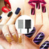 Ideal Swan 11 Piece Magnet Nail Art Polish Tool Set, Cat Eye Gel Polish 3D Gel Nails Plastic Tool for DIY, Salon,