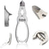 OdontoMed2011 Podiatrist Mycotic Toenail Nippers 6", Professional Double Action Nail Cutter Trimmer