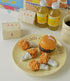 T-shin Candle,2PCS Fried Drumstick Shape Scented Fried Chicken Leg Aroma Soy Wax Funny Decorative Candle for Table